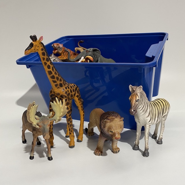 TOY, Plastic Zoo Animal (Box Lot)